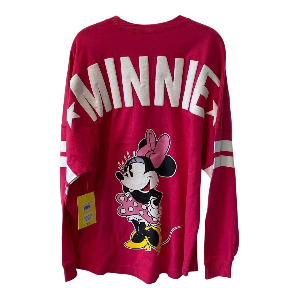 Disney Spirit Jersey Minnie Mouse Bright Pink Size Medium